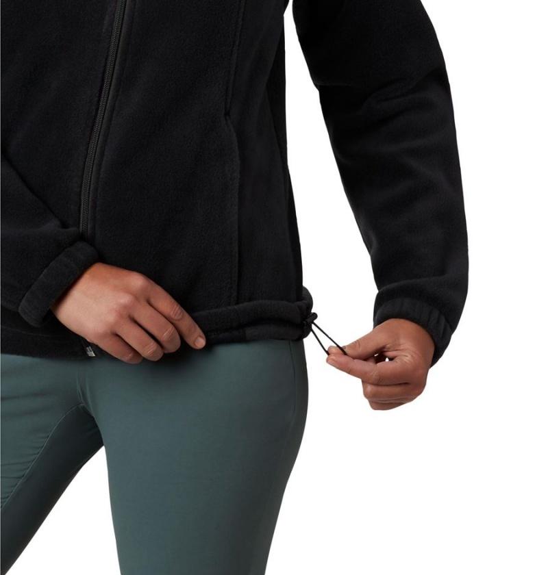 Columbia Benton Springs Full Zip Women's Fleece Jacket Black | CFNWTJ-078