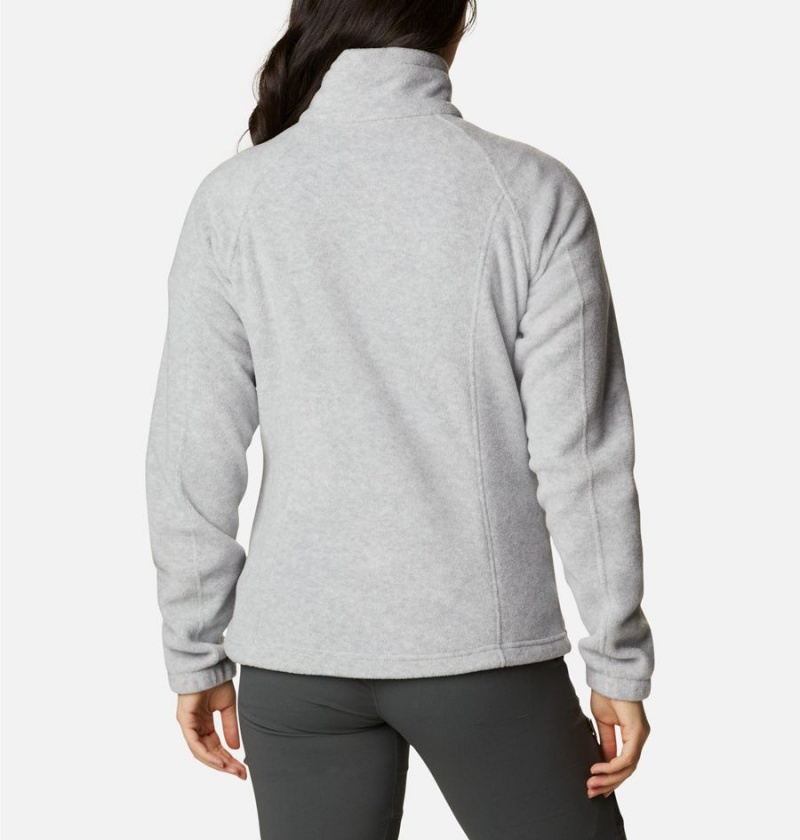 Columbia Benton Springs Full Zip Women's Fleece Jacket Grey | KFMTOC-602