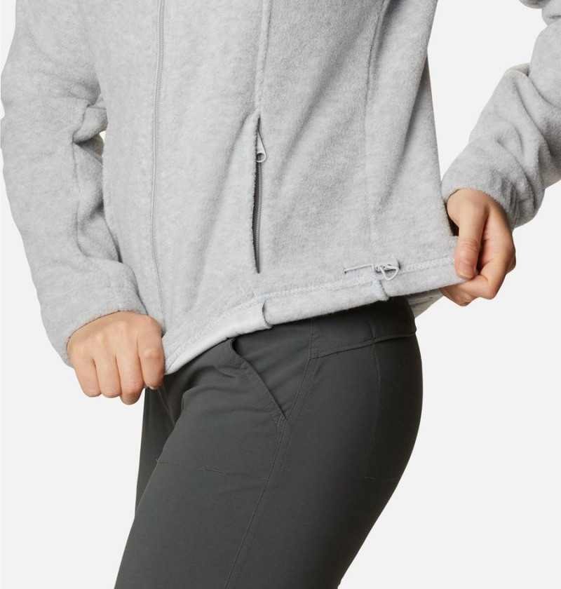 Columbia Benton Springs Full Zip Women's Fleece Jacket Grey | KFMTOC-602