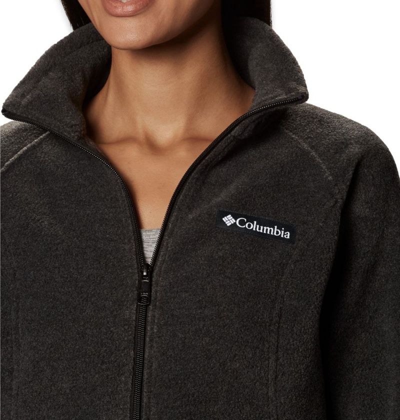 Columbia Benton Springs Full Zip Women's Fleece Jacket Grey | RVWENX-275