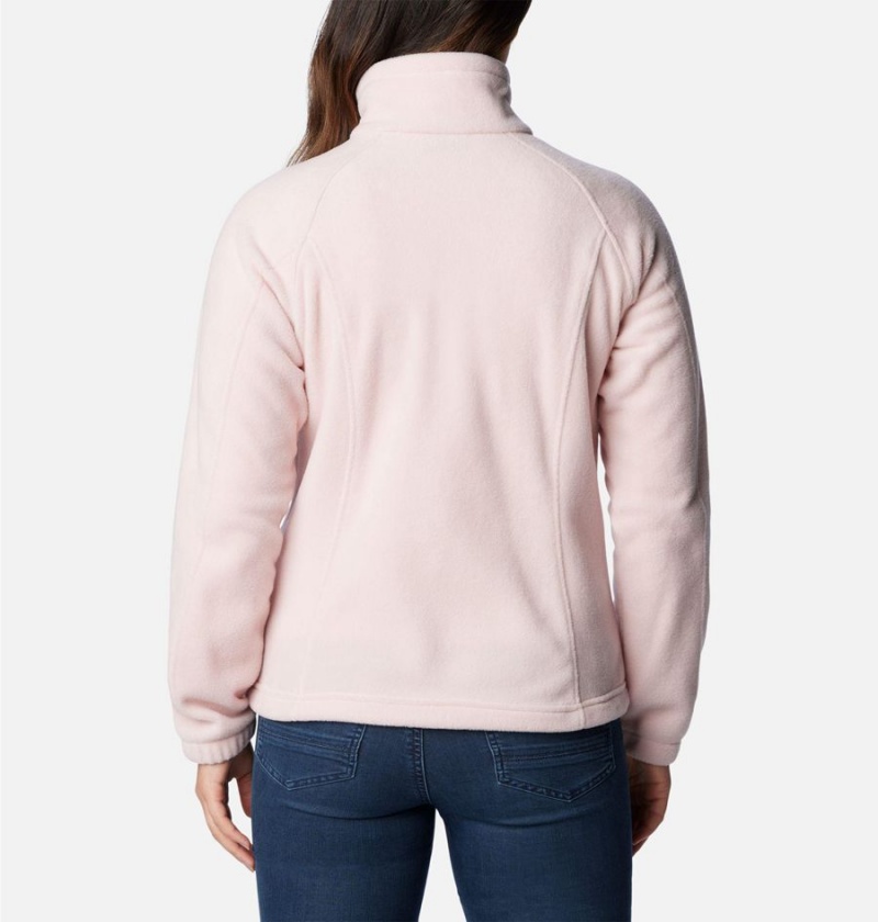 Columbia Benton Springs Full Zip Women's Fleece Jacket Pink | EDULIR-167