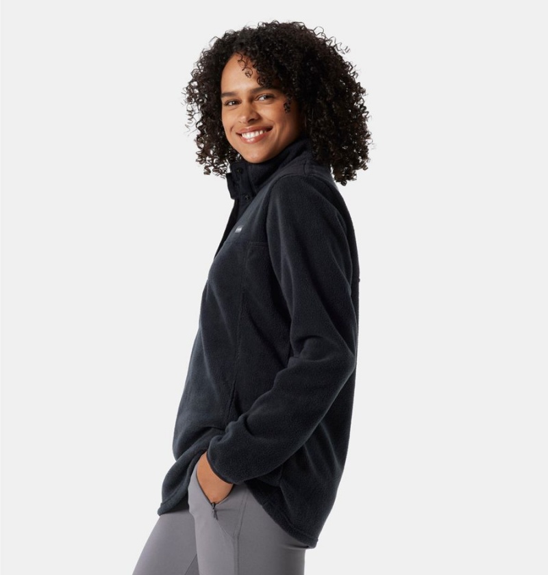 Columbia Benton Springs Half Snap Fleece Women's Pullover Black | CJSXBD-429