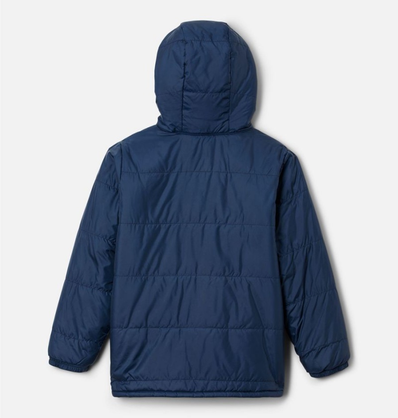 Columbia Big Fir Reversible Kids' Jacket Navy | IXQZMK-759