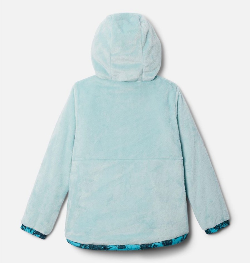 Columbia Big Fir Reversible Kids' Jacket Turquoise | GCYQKB-198
