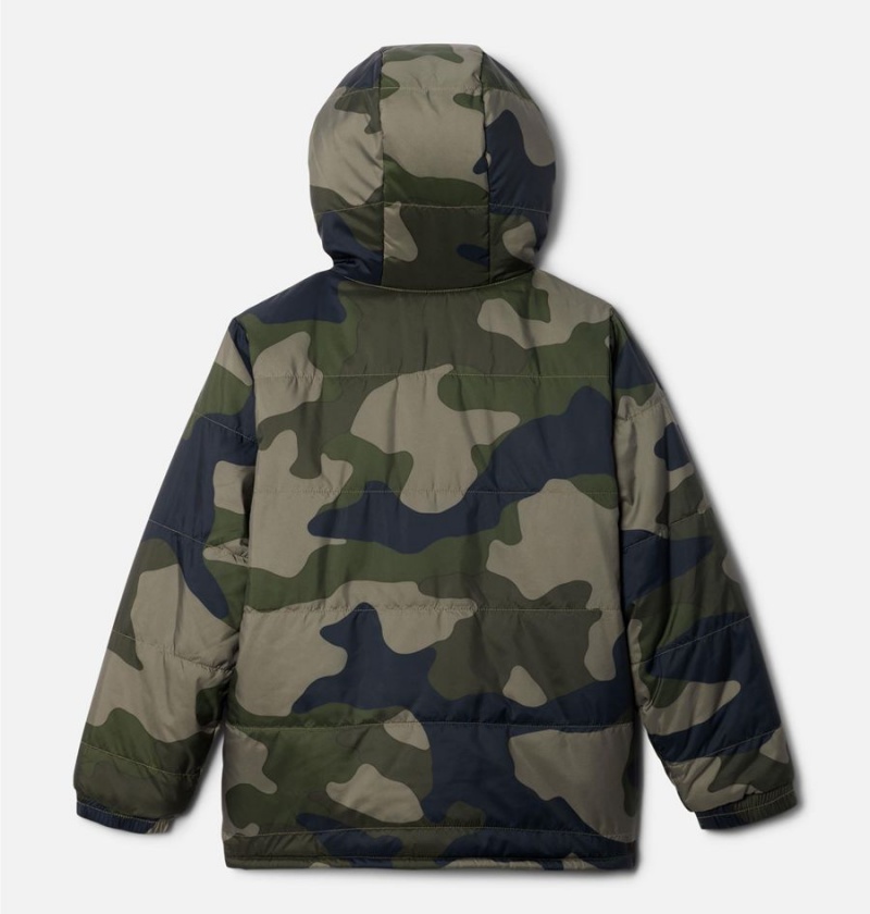 Columbia Big Fir Reversible Kids' Jacket Green | VXRATC-157