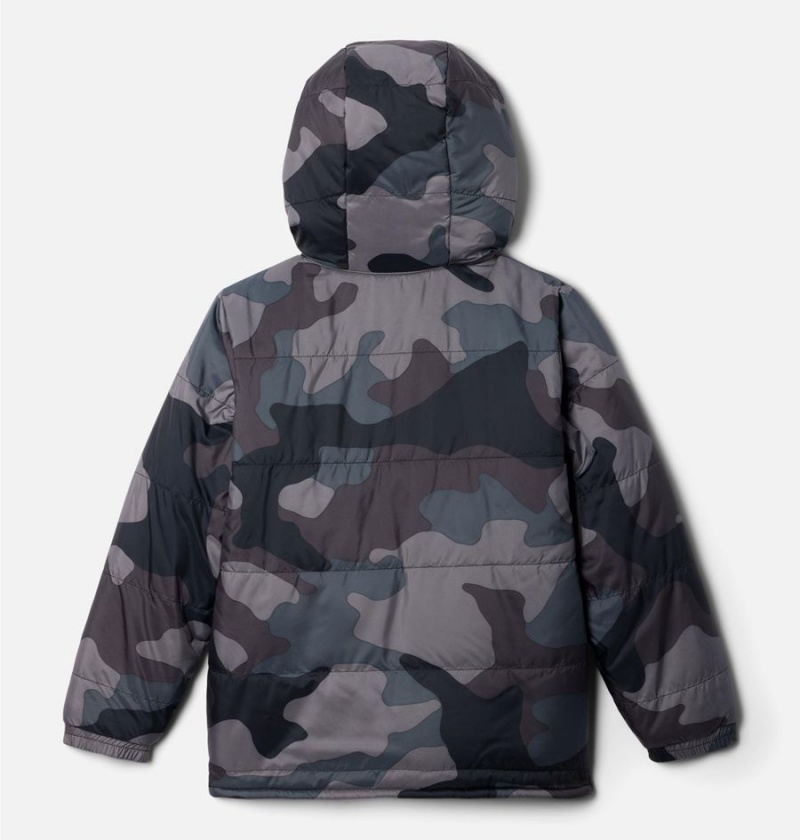 Columbia Big Fir Reversible Kids' Jacket Black | GFZCVW-756