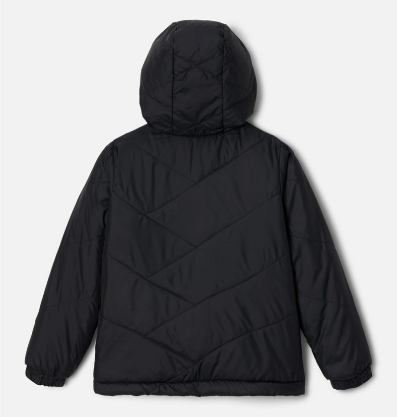 Columbia Big Fir Reversible Kids' Jacket Black | QLRGIY-981