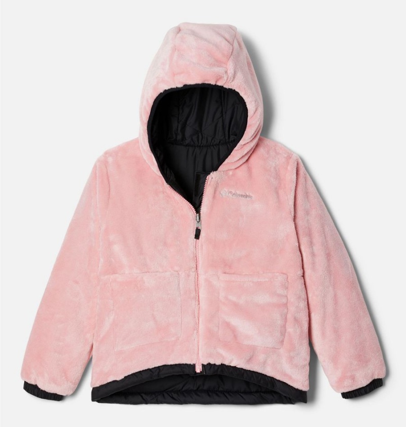 Columbia Big Fir Reversible Kids' Jacket Black | QLRGIY-981