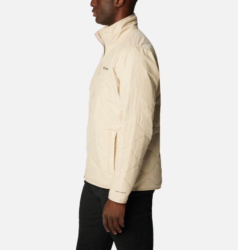 Columbia Birchwood Insulated Men's Puffer Jacket White | YUWAHE-748