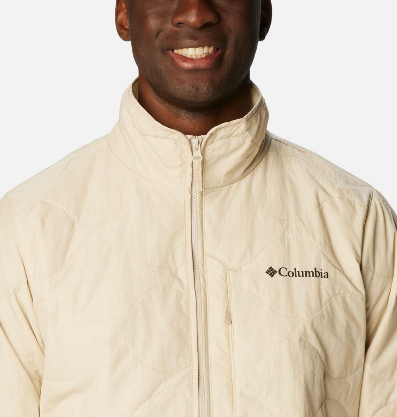 Columbia Birchwood Insulated Men's Puffer Jacket White | YUWAHE-748