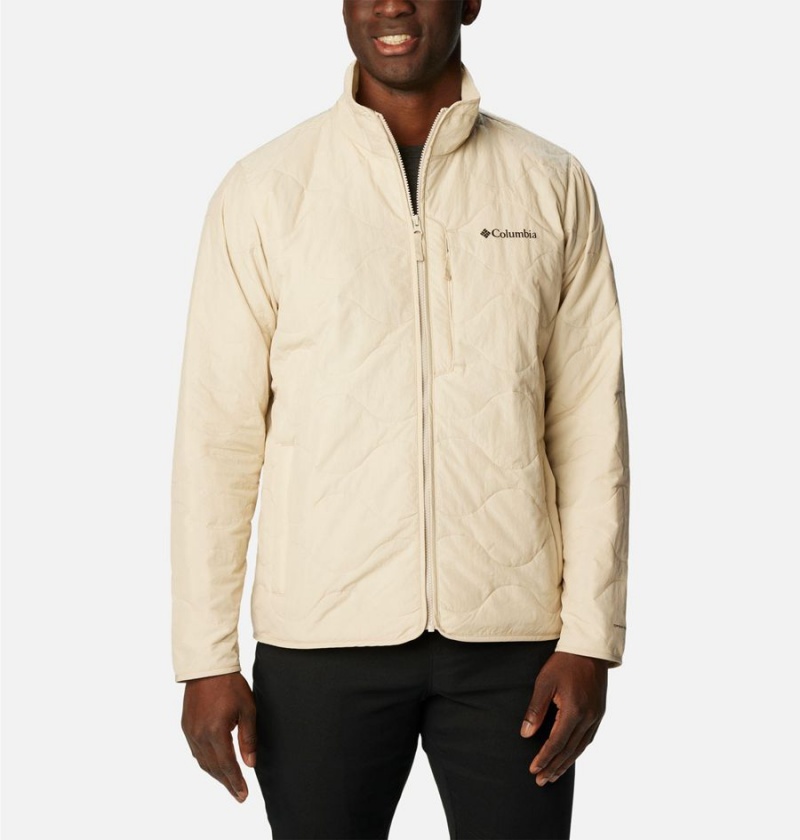 Columbia Birchwood Insulated Men\'s Puffer Jacket White | YUWAHE-748
