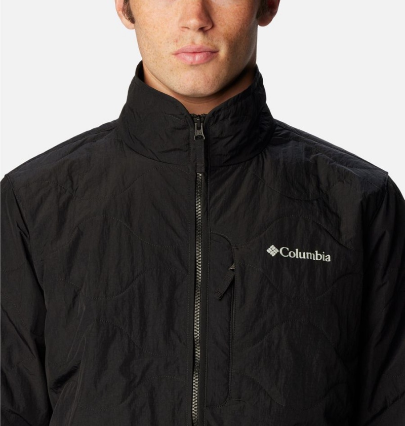 Columbia Birchwood Insulated Men's Puffer Jacket Black | FZHPWY-623
