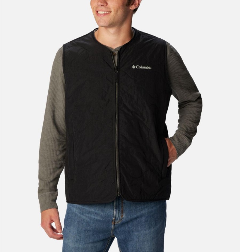 Columbia Birchwood Men\'s Vest Black | FEWHLT-571