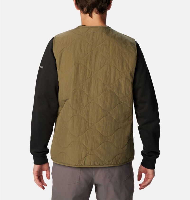 Columbia Birchwood Men's Vest Green | DITKOM-672