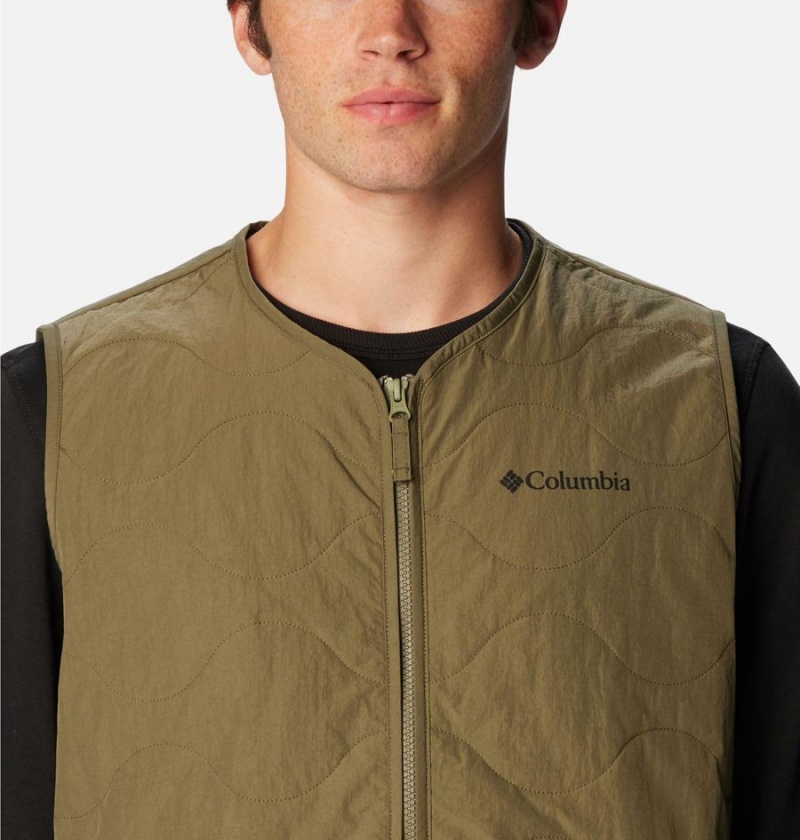 Columbia Birchwood Men's Vest Green | DITKOM-672
