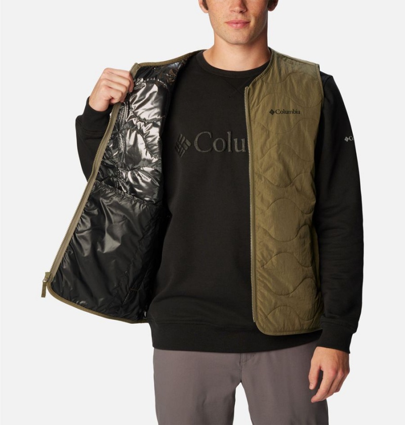 Columbia Birchwood Men's Vest Green | DITKOM-672