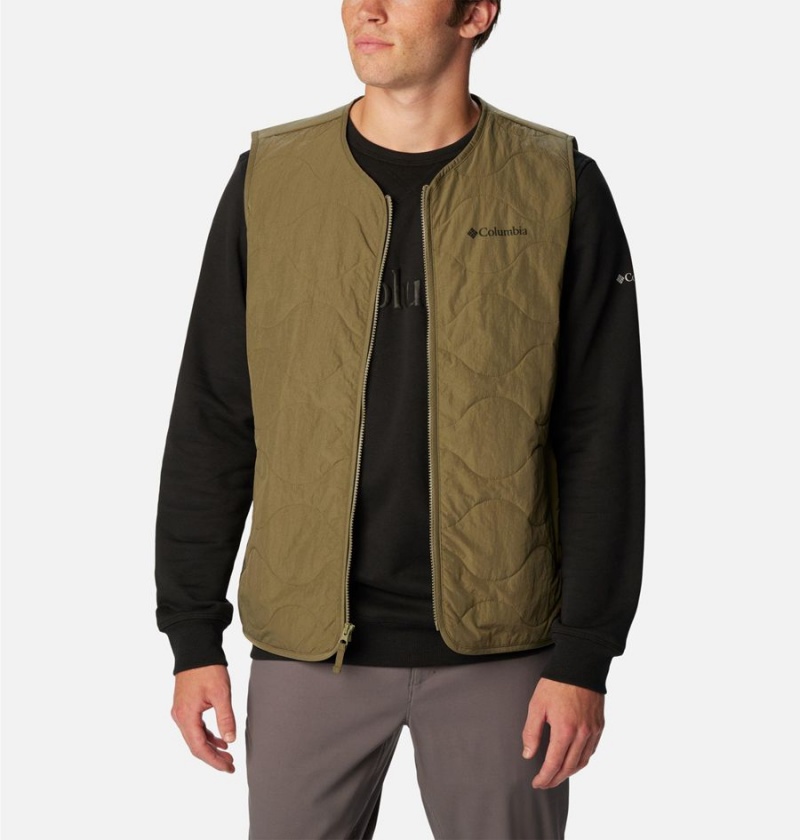 Columbia Birchwood Men's Vest Green | DITKOM-672