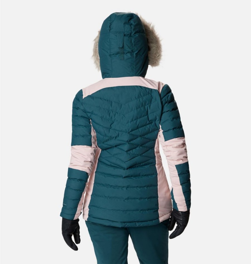 Columbia Bird Mountain II Insulated Women's Puffer Jacket Turquoise | XBYRDM-798