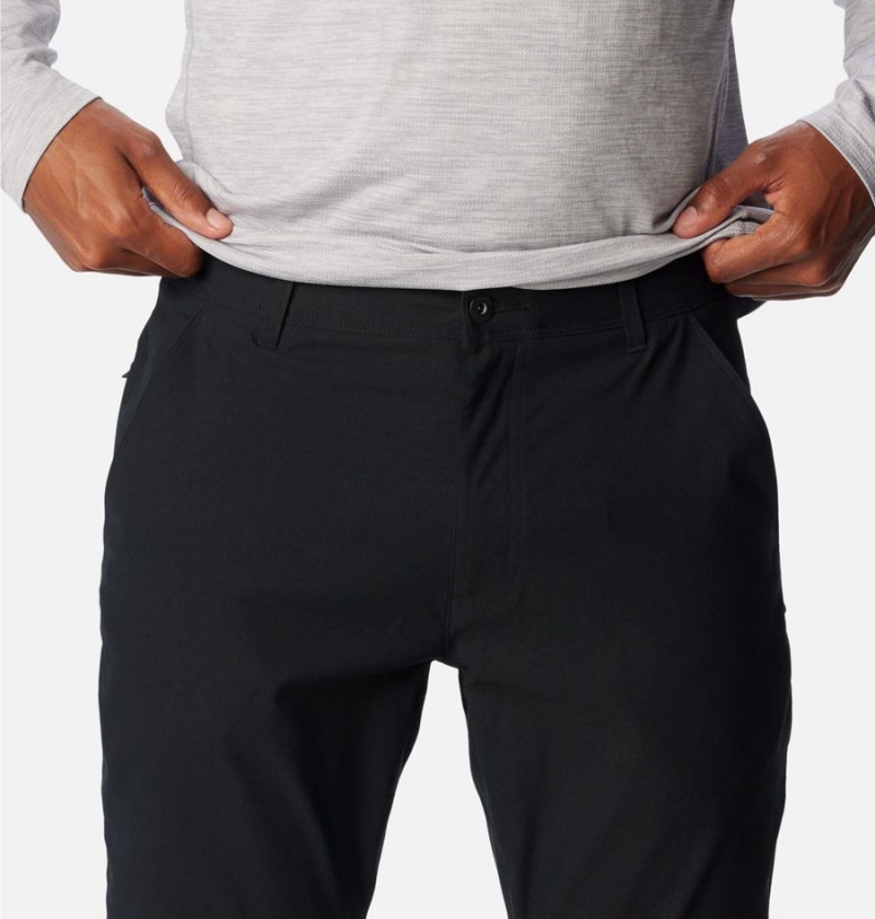 Columbia Black Mesa Woven Men's Pants Black | LCODBA-954
