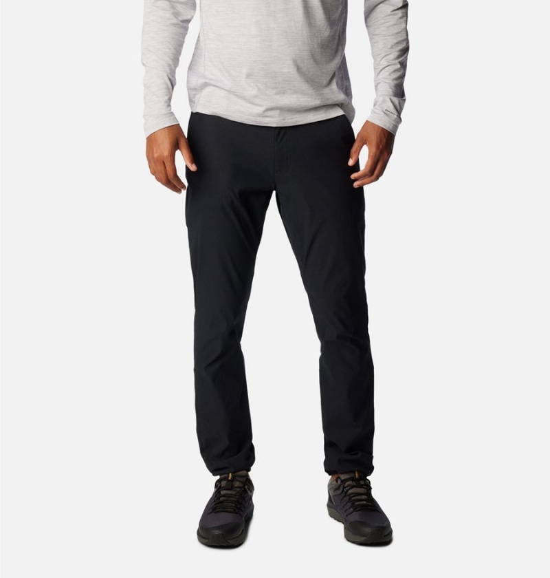 Columbia Black Mesa Woven Men's Pants Black | LCODBA-954