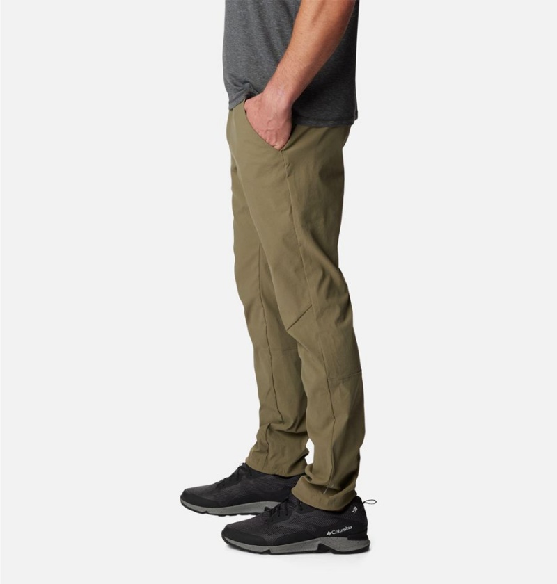 Columbia Black Mesa Woven Men's Pants Green | ZJLSNM-134