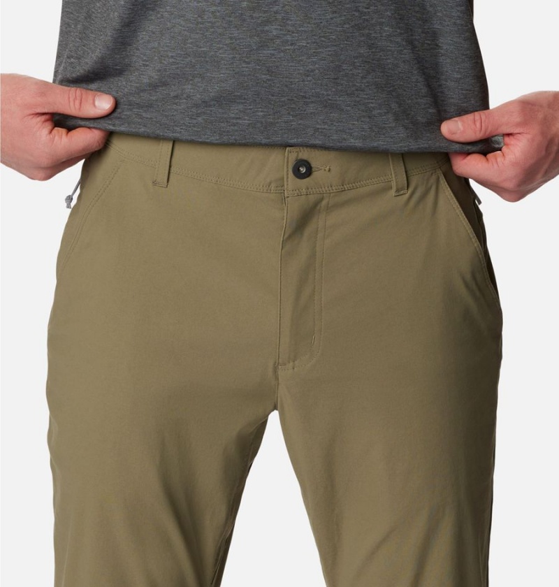 Columbia Black Mesa Woven Men's Pants Green | ZJLSNM-134