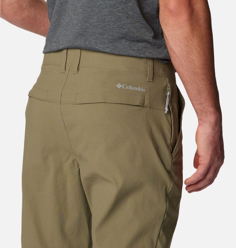 Columbia Black Mesa Woven Men's Pants Green | ZJLSNM-134