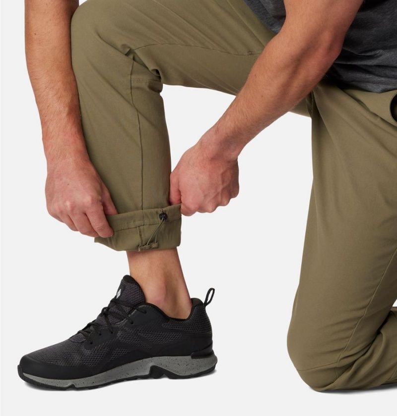 Columbia Black Mesa Woven Men's Pants Green | ZJLSNM-134