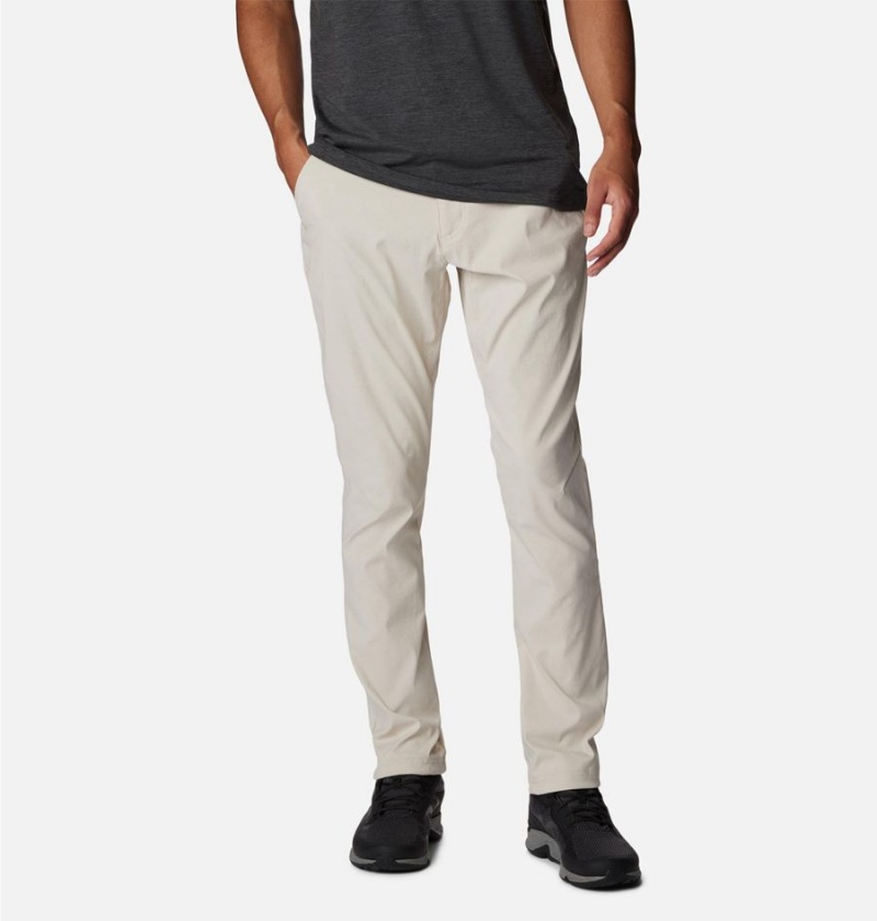 Columbia Black Mesa Woven Men\'s Pants White | VYCJGQ-875