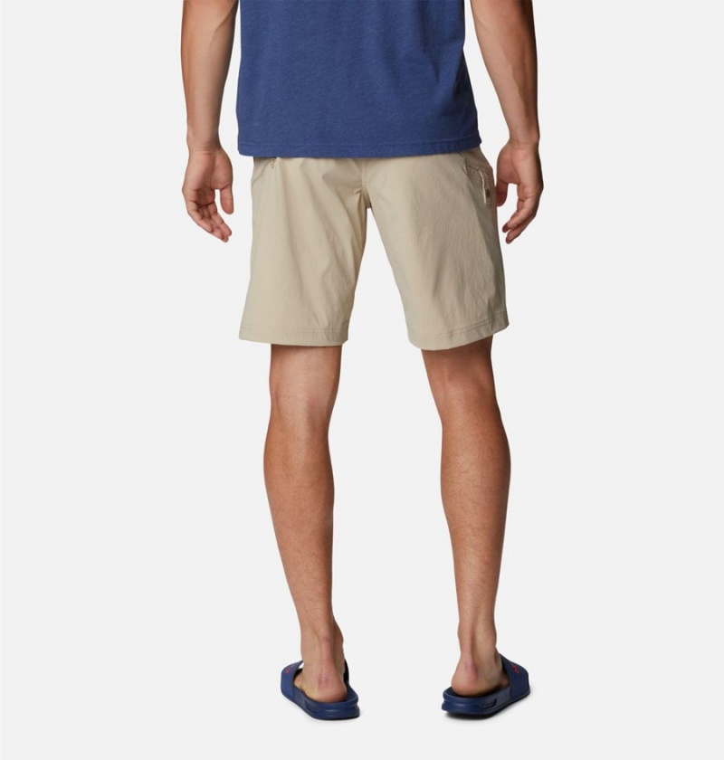 Columbia Blood 'N Guts Stretch Men's Shorts Khaki | VSQNMT-783