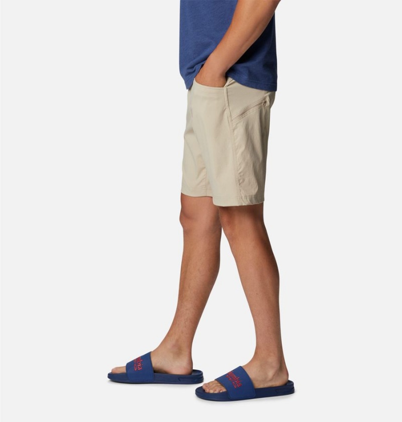 Columbia Blood 'N Guts Stretch Men's Shorts Khaki | VSQNMT-783