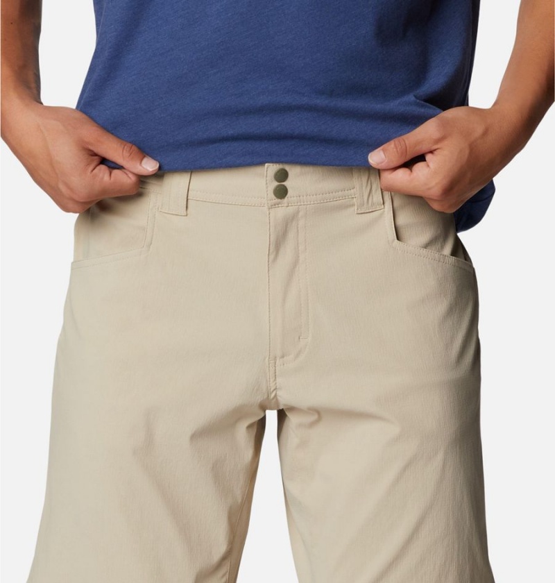 Columbia Blood 'N Guts Stretch Men's Shorts Khaki | VSQNMT-783