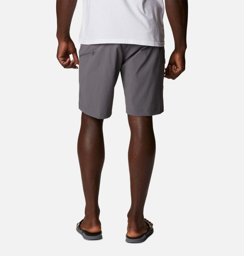 Columbia Blood 'N Guts Stretch Men's Shorts Grey | JASZYD-298