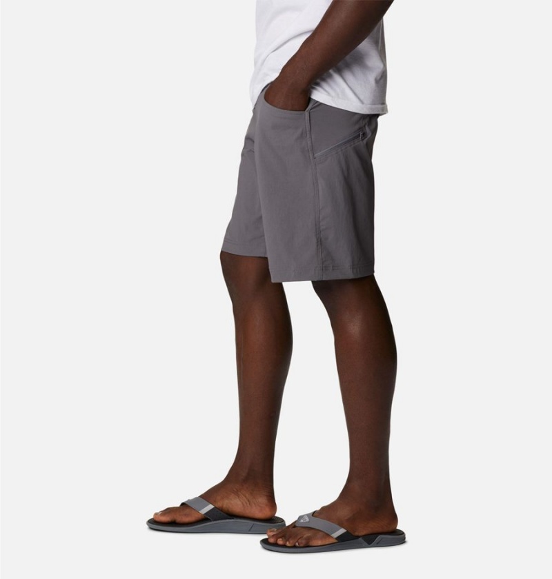 Columbia Blood 'N Guts Stretch Men's Shorts Grey | JASZYD-298