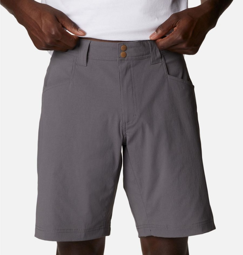 Columbia Blood 'N Guts Stretch Men's Shorts Grey | JASZYD-298
