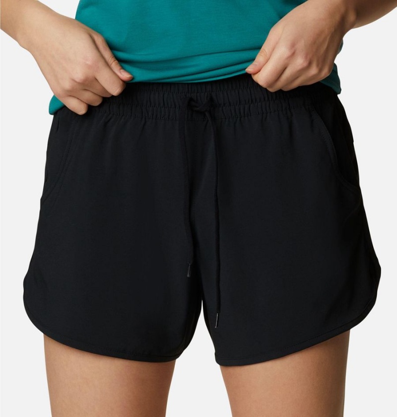 Columbia Bogata Bay Stretch Women's Shorts Black | MBZEVD-786