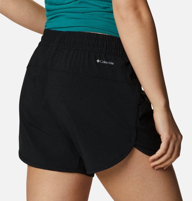 Columbia Bogata Bay Stretch Women's Shorts Black | MBZEVD-786