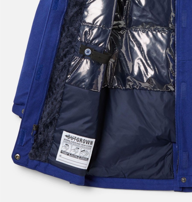 Columbia Boundary Bay Down Parka Kids' Jacket Blue | YLRENU-907