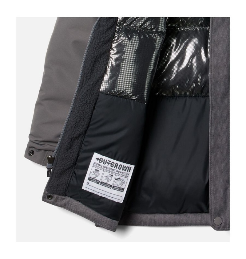 Columbia Boundary Bay Down Parka Kids' Jacket Grey | QBYHSA-348