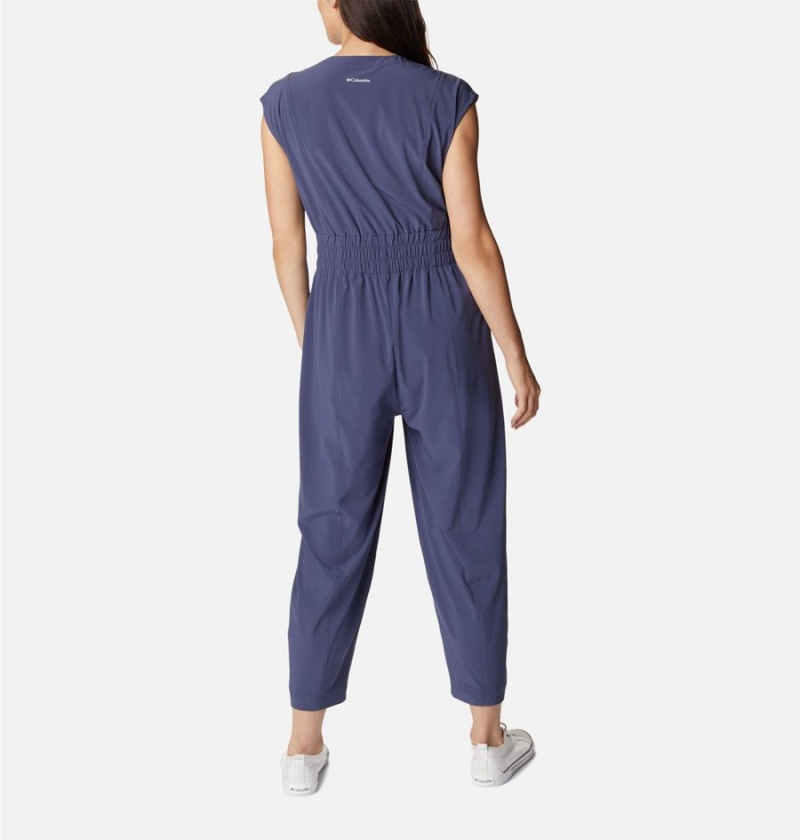 Columbia Boundless Beauty One Piece Women's Dress Navy | ZFIYWU-985