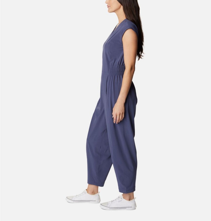 Columbia Boundless Beauty One Piece Women's Dress Navy | ZFIYWU-985