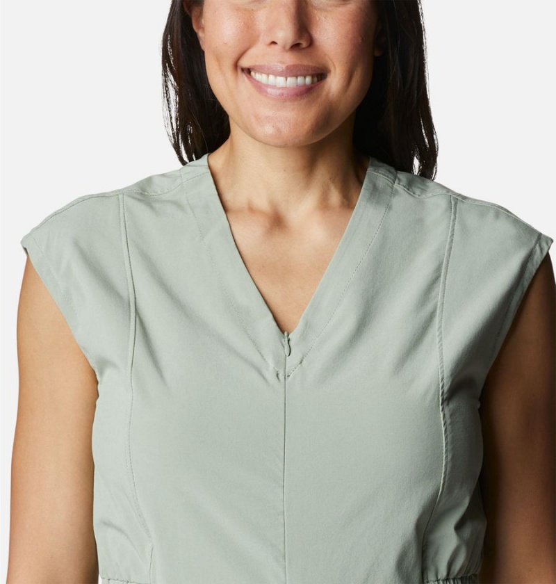 Columbia Boundless Beauty One Piece Women's Dress Green | NFZGAS-719