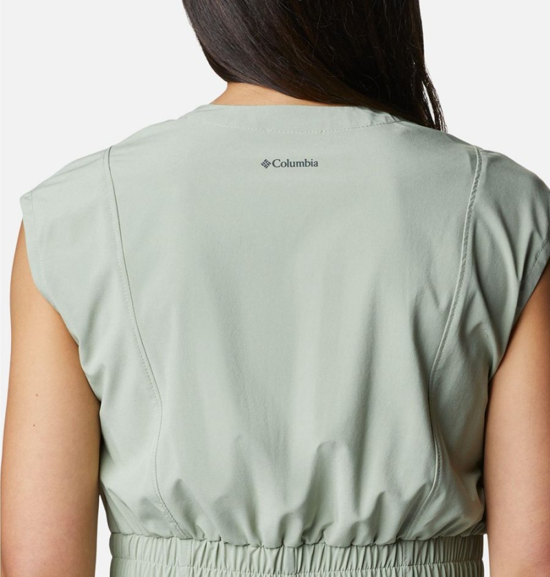 Columbia Boundless Beauty One Piece Women's Dress Green | NFZGAS-719