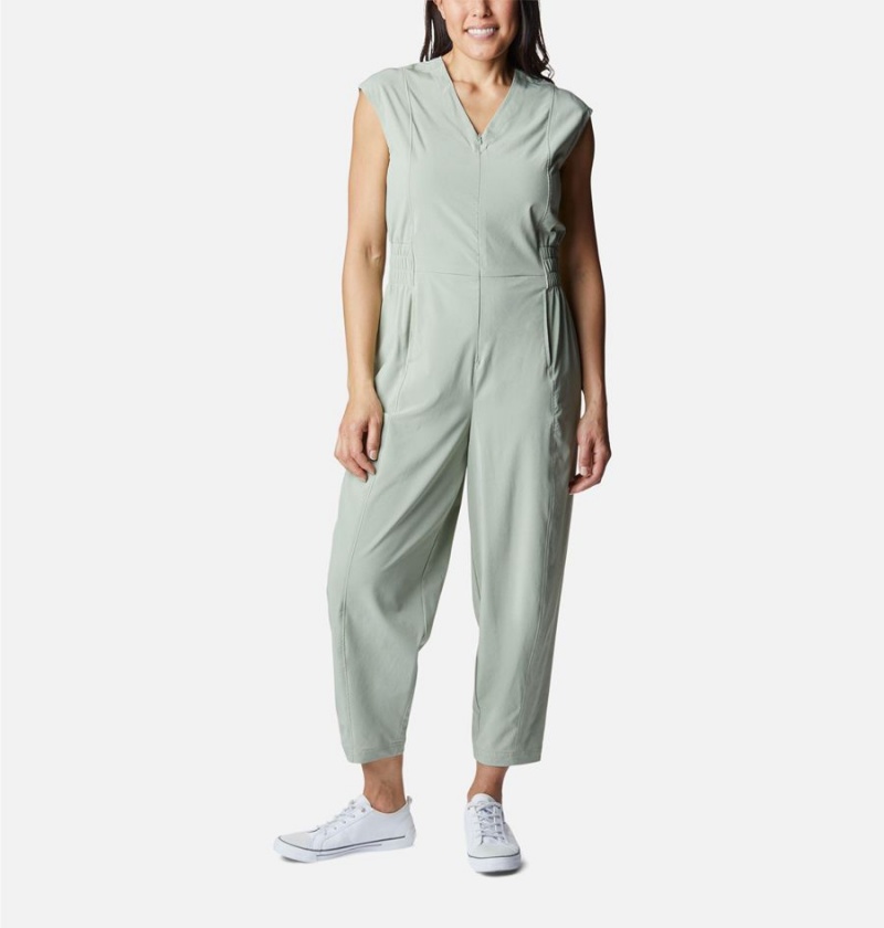 Columbia Boundless Beauty One Piece Women\'s Dress Green | NFZGAS-719