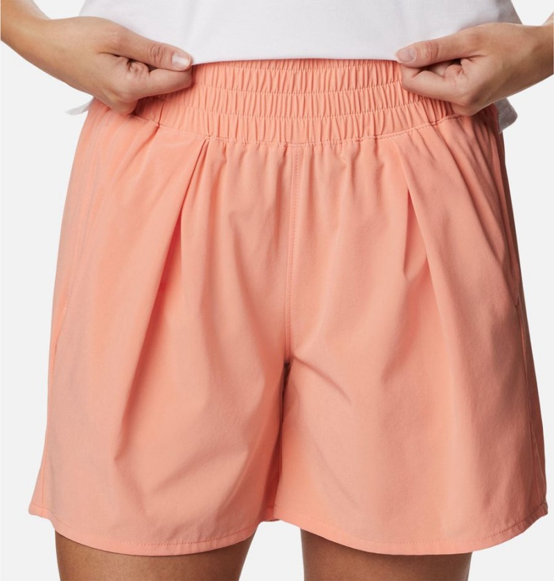 Columbia Boundless Beauty Women's Shorts Coral | OZBVID-180