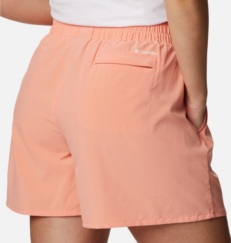 Columbia Boundless Beauty Women's Shorts Coral | OZBVID-180