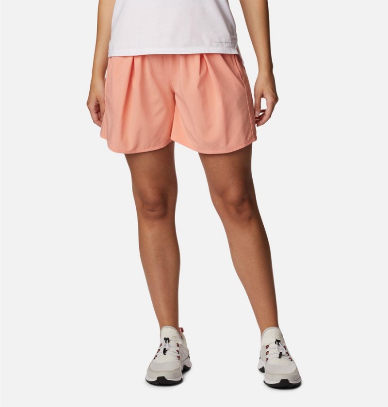 Columbia Boundless Beauty Women\'s Shorts Coral | OZBVID-180