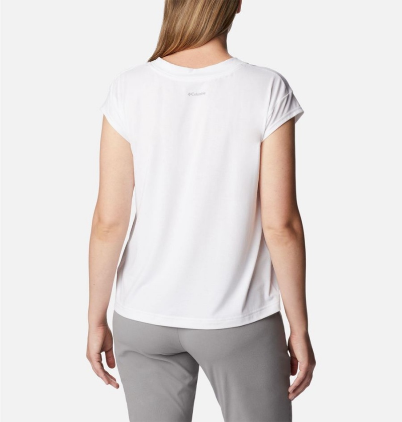 Columbia Boundless Beauty Women's T-Shirt White | VMUGLQ-306