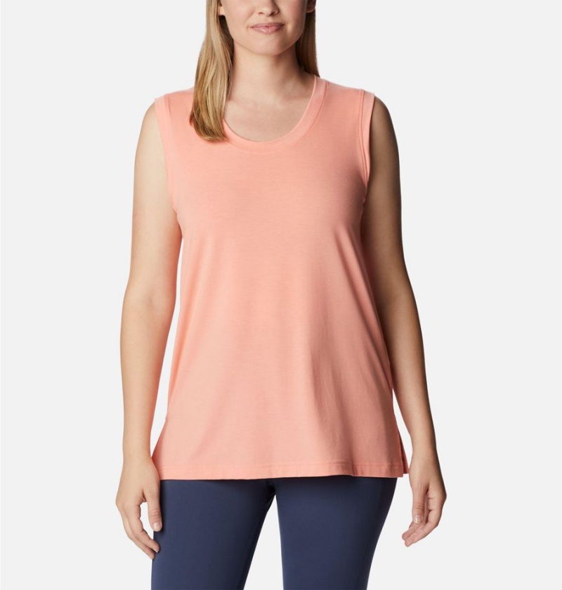Columbia Boundless Beauty Women\'s Tank Top Coral | LNZXJG-980