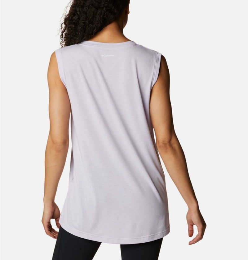 Columbia Boundless Beauty Women's Tank Top Purple | TLAPBD-325